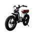 A black Presidio 2 e-bike, offering a sleek and minimalistic aesthetic.